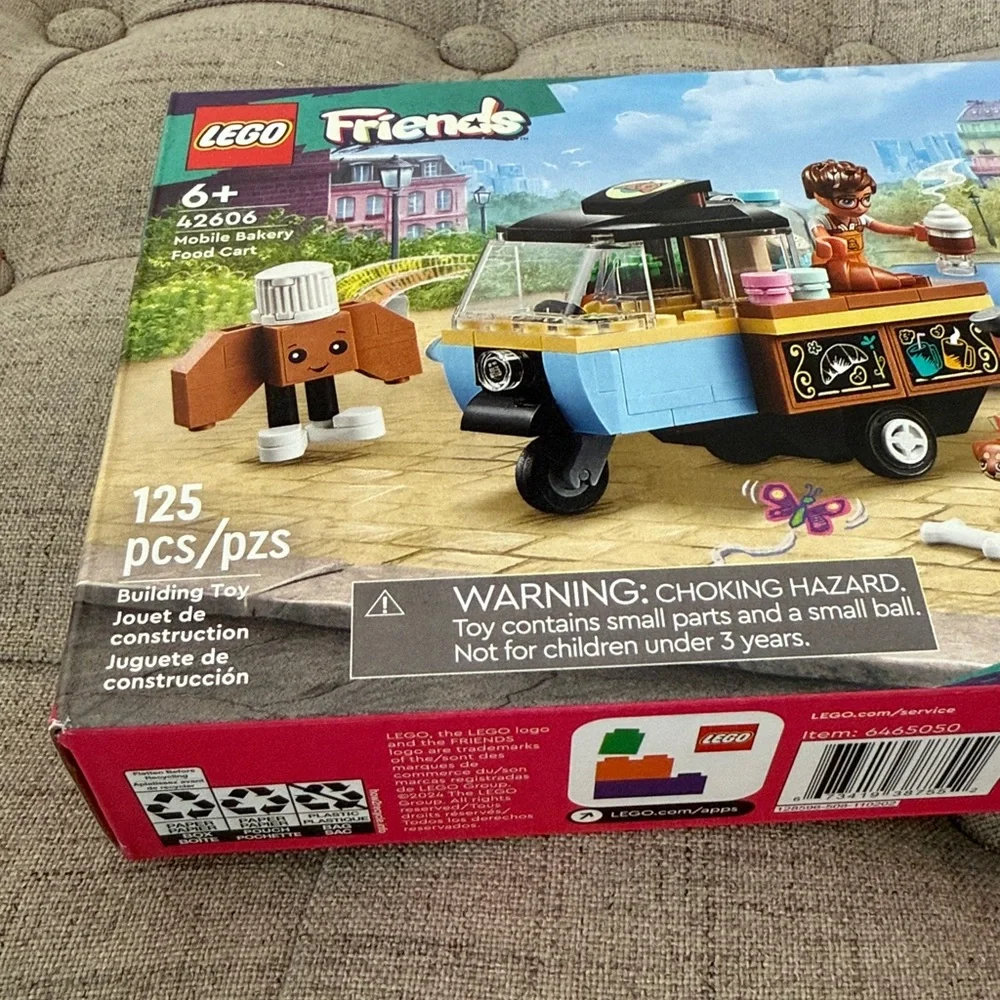 NEW. LEGO Friends Mobile Ice Cream Cart - 125 pieces.